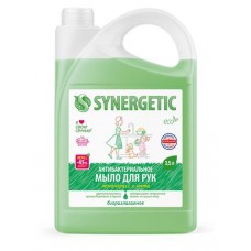 Жидкое мыло Synergetic антибактериальное лемонграсс и мята, 3,5 л (kastd) в магазинах Ашан