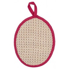 Мочалка для тела Eva Ladies овальная сизаль, 16х12 см (kastd) в магазинах Ашан