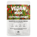 Маска для лица The nicess Vegan Houttuynia Cordata уход и очищение пор тканевая, 25 мл (kastd)
