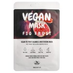 Маска для лица The nicess Vegan увлажнение с инжиром тканевая, 25 мл (kastd)