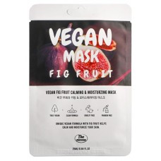 Маска для лица The nicess Vegan увлажнение с инжиром тканевая, 25 мл (kastd) в магазинах Ашан