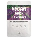 Маска для лица The nicess Vegan увлажнение и питание с лавандой тканевая, 25 мл (kastd)