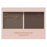 Набор теней для бровей Divage Waterproof Brow Ė 1 (kastd)