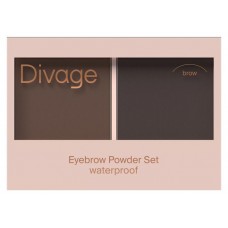 Набор теней для бровей Divage Waterproof Brow Ė 2 (kastd) в магазинах Ашан