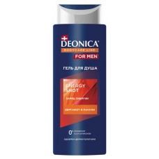 Гель для душа Deonica For men Energy Shot, 250 мл (kastd) в магазинах Ашан