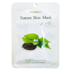 Маска тканевая для лица Foodaholic с экстрактом зеленого чая, 23 мл (kastd) в магазинах Ашан