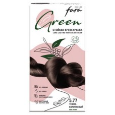 Крем-краска стойкая для волос Fara Eco Line Green 5.5 красное дерево (kastd) в магазинах Ашан