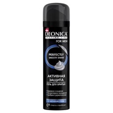 Гель для бритья Deonica For Men Активная защита с черным углём, 200 мл (kastd) в магазинах Ашан