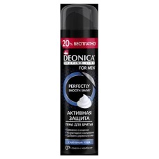 Пена для бритья Deonica For Men Активная защита с черным углём, 240 мл (kastd) в магазинах Ашан