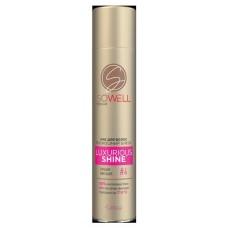Лак для волос SoWell Luxurious Shine Роскошный блеск сильной фиксации Ė4, 300 мл (kastd) в магазинах Ашан