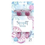 Бритва женская одноразовая Venus Simply 3, 2 шт (kastd)