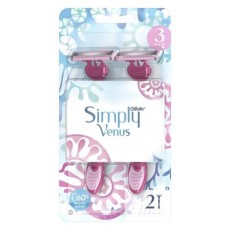 Бритва женская одноразовая Venus Simply 3, 2 шт (kastd) в магазинах Ашан