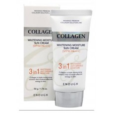 Крем солнцезащитный для лица Enough с морским коллагеном SPF50 PA+++, 50 мл (kastd) в магазинах Ашан