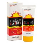 Крем для лица солнцезащитный Lebelage SPF50+ PA+++, 70 мл (kastd)