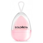 Спонж Solomeya вельветовый персик (kastd)