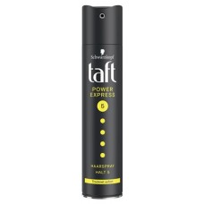 Лак для укладки волос Taft Power экспресс-укладка сухая фиксация мегафиксация 5, 250 мл (kastd) в магазинах Ашан