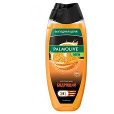 Гель для душа мужской Palmolive MEN Бодрящий Цитрусовый Заряд 3 в 1, 500 мл (kastd) в магазинах Ашан