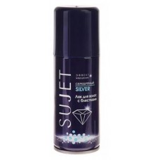 Лак для волос Sujet с блестками Серебряный, 100 мл (kastd) в магазинах Ашан