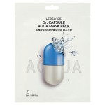Маска тканевая для лица LEBELAGE Dr. Capsule с гиалуроновой кислотой, 25 мл (kastd)