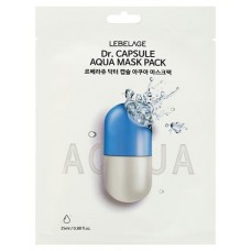 Маска тканевая для лица LEBELAGE Dr. Capsule с гиалуроновой кислотой, 25 мл (kastd) в магазинах Ашан