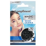 Пилинг-скатка для лица Compliment Magic Peel бамбуковый уголь и гиалуроновая кислота, 7 мл (kastd)
