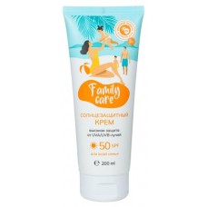 Крем солнцезащитный Family Cosmetics для всей семьи SPF 50, 200 мл (kastd) в магазинах Ашан