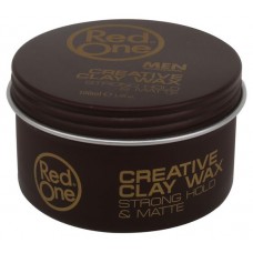 Гель воск для волос RedOne Ceative clay wax Strong Hold & Matte, 100 мл (kastd) в магазинах Ашан