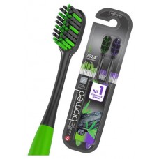 Набор зубных щеток Biomed Black, 2 шт (kastd) в магазинах Ашан