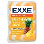 Мыло туалетное Exxe 1+1 Тропические фрукты, 4х75 г (kastd) Мыло туалетное Exxe 1+1 Тропические фрукты, 4х75 г (kastd)