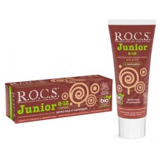 Зубная паста R.O.C.S. Junior Шоколад и карамель, 74 г (kastd) в магазинах Ашан