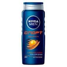 Гель для душа мужской Nivea Men спорт, 500 мл (kastd) в магазинах Ашан