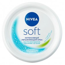 Крем для лица, рук и тела Nivea Soft интенсивный увлажняющий, 100 мл (kastd) в магазинах Ашан