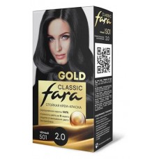 Крем-краска для волос Fara Classic Gold 501 Черный 2.0, 156 г (kastd) в магазинах Ашан