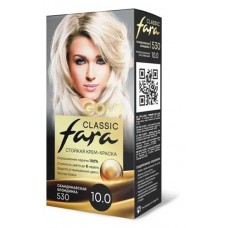 Крем-краска для волос Fara Classic Gold 530 Скандинавская блондинка 10.0, 156 г (kastd) в магазинах Ашан