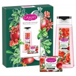 Подарочный набор Camay Pomegranate 2023, гель для душа 250 мл + туалетное мыло 85 г (kastd)