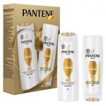 Подарочный набор для женщин Pantene Интенсивное восстановление, Шампунь 250 мл + Бальзам для волос 200 мл (kastd)
