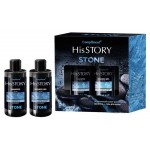 Подарочный набор Compliment His Story Ė1431 Stone, Шампунь для волос 320 мл + Гель для душа 320 мл (kastd)