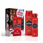 Подарочный набор для мужчин Old Spice Captain, дезодорант-спрей 150мл + гель для душа 3в1 250 мл (kastd)