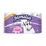 Туалетная бумага Familia Plus Волшебный Цветок 2 слоя, 8 рулонов (kastd) Туалетная бумага Familia Plus Волшебный Цветок 2 слоя, 8 рулонов (kastd)