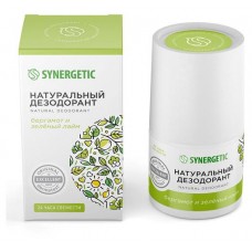 Дезодорант натуральный Synergetic бергамот-зеленый лайм, 50 мл (kastd) в магазинах Ашан