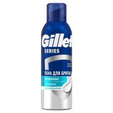 Пена для бритья Gillette Охлаждающая с эвкалиптом, 200 мл (kastd) в магазинах Ашан