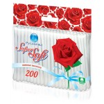 Палочки ватные Русалочка, 200 шт (kastd)