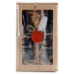 Подарочный набор Borodatos, Минеральный гель для умывания 190мл + сфагнум (kastd)