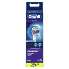 Сменные насадки Oral-B 3D White, 4 шт (kastd) в магазинах Ашан