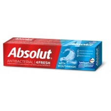 Зубная паста Absolut Antibac 4Fresh освежающая, 110 гр (kastd) в магазинах Ашан