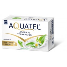 Крем-мыло туалетное Aquatel зеленый чай матча, 90 г (kastd) в магазинах Ашан