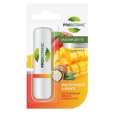 Бальзам для губ Probotanic с манго и маслом карите, 4 г (kastd) в магазинах Ашан