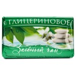Мыло туалетное Зеленый чай Глицериновое, 100 г (kastd)