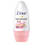 Антиперспирант-дезодорант шариковый Dove Невидимый Нежность лепестков, 50 мл (kastd)