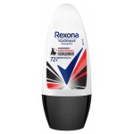 Дезодорант шариковый Rexona Антибактериальная и Невидимая, 50 мл (kastd)